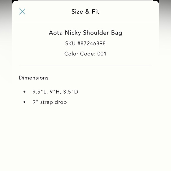 NWT new Anthropologie Aota Nicky shoulder bag faux leather pink gold crossbody - Picture 14 of 17